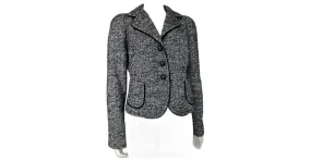 Max Mara Chaquetas Negro Blanco 