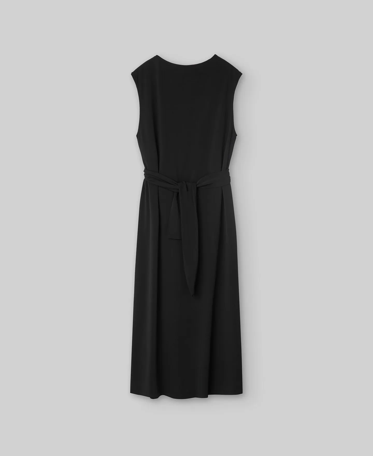 Midi dress with knot woman