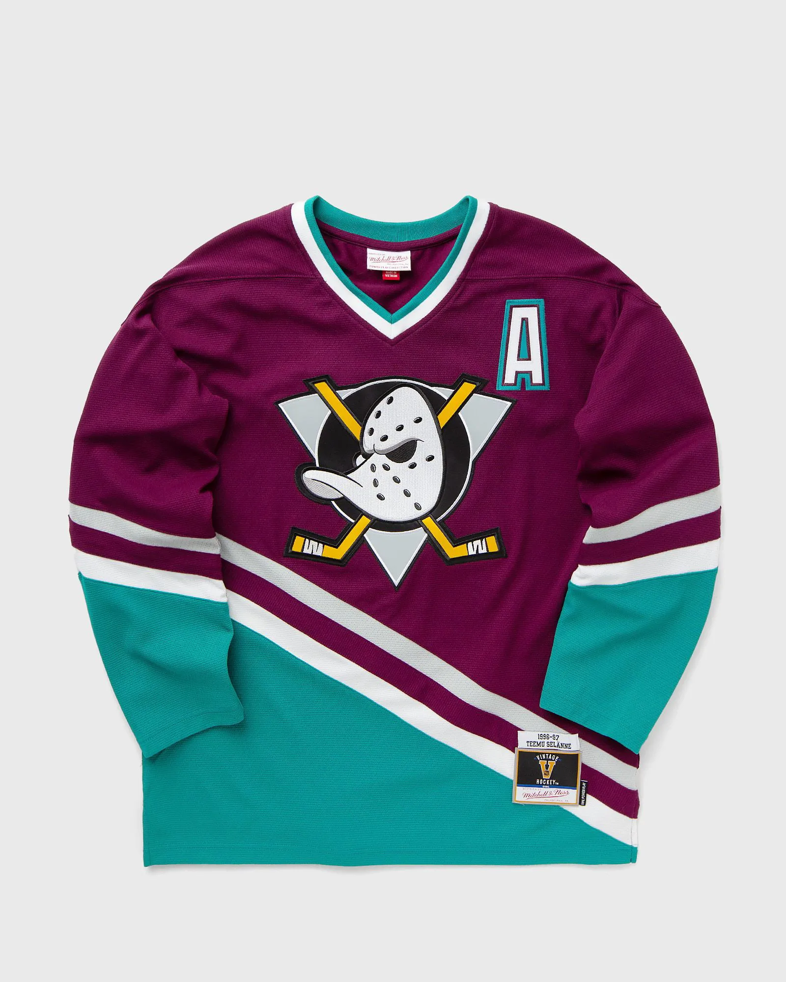 Mitchell & Ness Anaheim Ducks 1996 Selanne Jersey