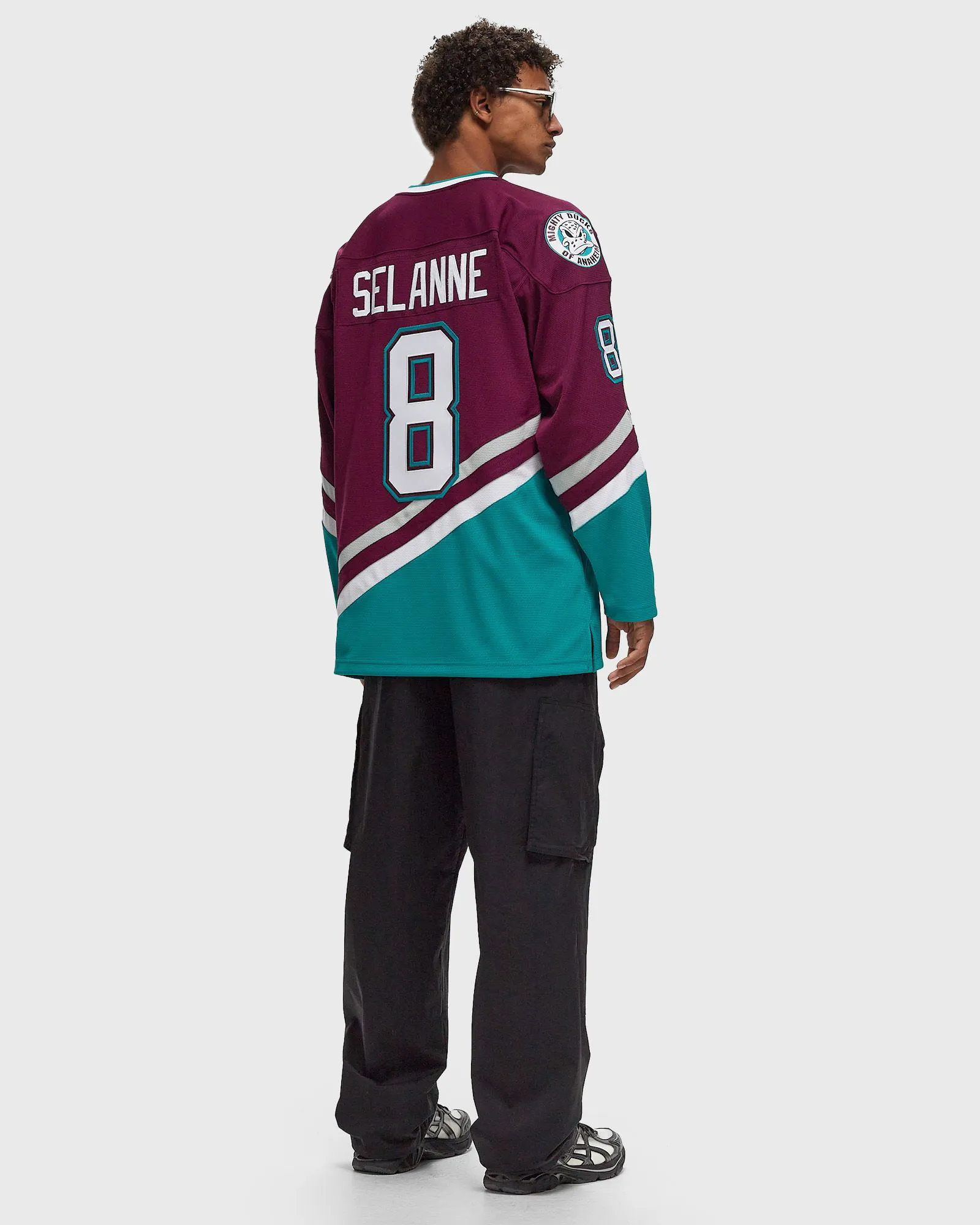 Mitchell & Ness Anaheim Ducks 1996 Selanne Jersey