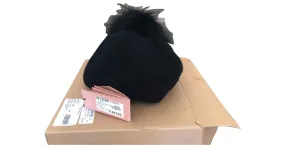 Miu Miu sombrero cappelli nero Negro Rosa 