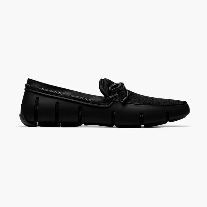 Mocasines – Braided Lace Loafer – Black