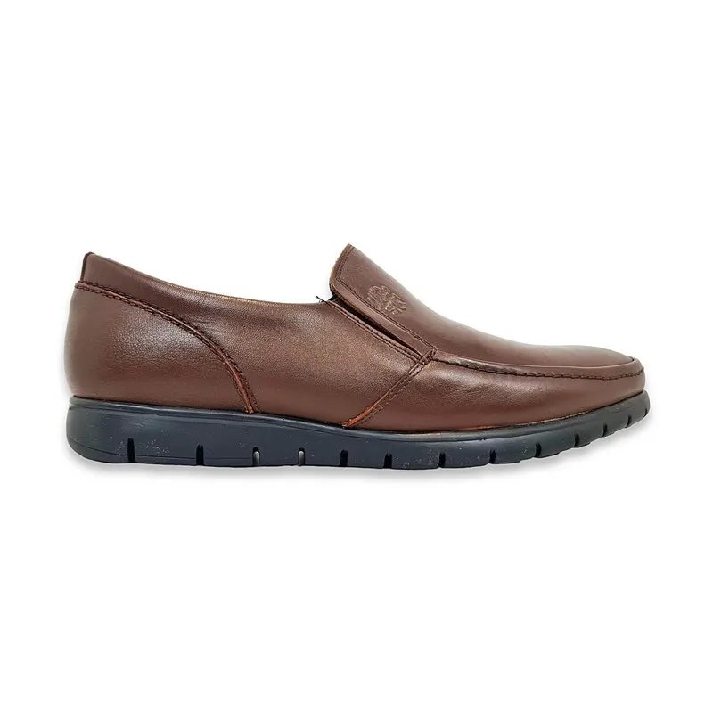 Mocasines Hombre Piel 074 Brandy, de Comodo Sport