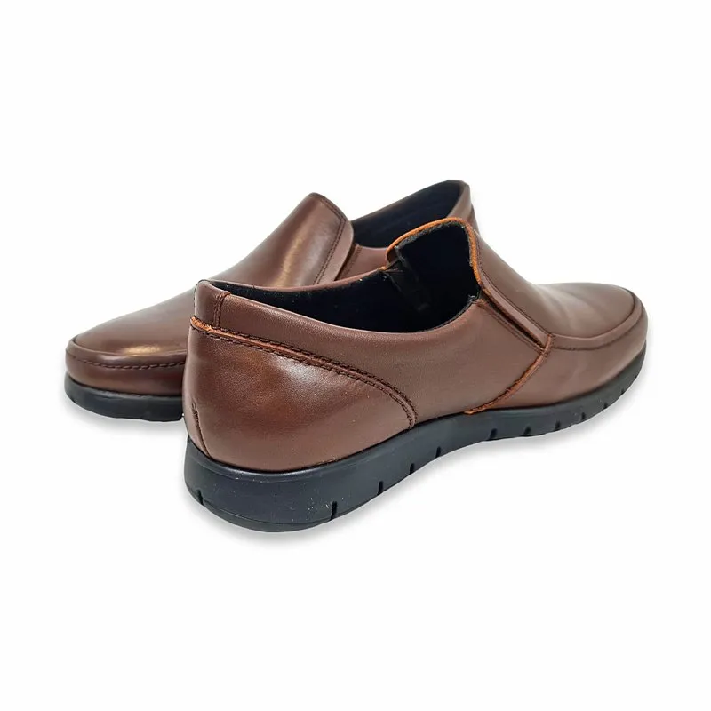 Mocasines Hombre Piel 074 Brandy, de Comodo Sport