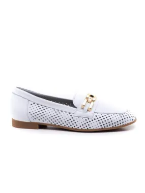 Mocasines Pitillos 5644 Blanco para Mujer