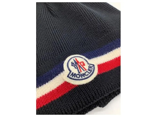 ***MONCLER (MONCLER)  sombrero tejido Negro 