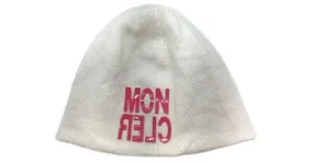 ***MONCLER (MONCLER)  sombrero tejido Rosa Beige 