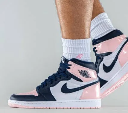 N370O Air Jordan 1 Bubble Gum goma de mascar atmosphera