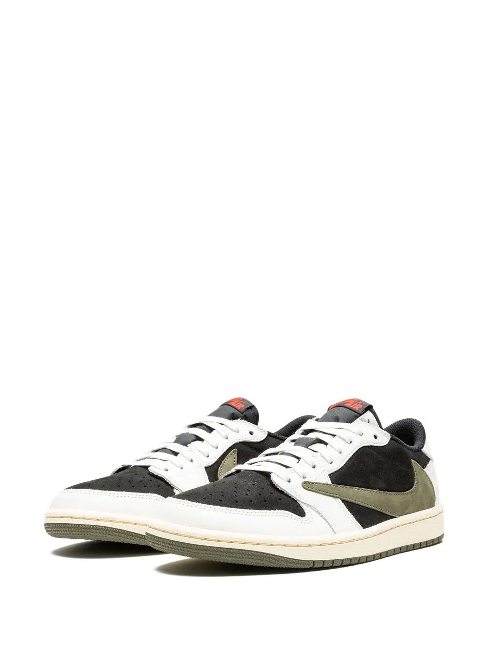 N372O Jordan tenis Air Jordan 1 Low OG Olive de Jordan x Travis Scott