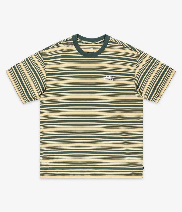 Nike SB Striped Camiseta (vintage green)