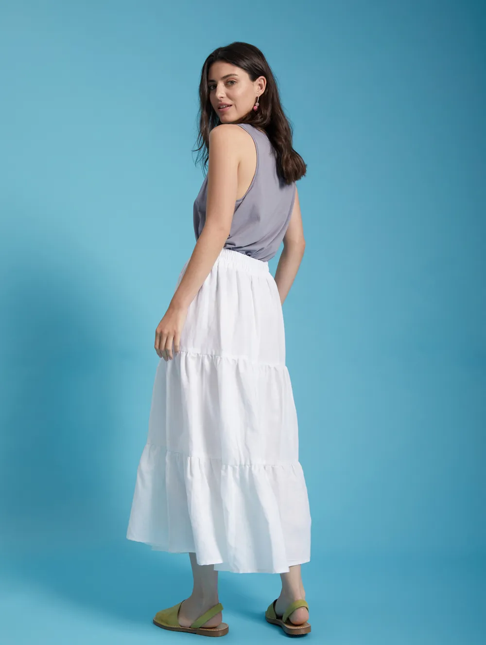 ODESA Skirt Blanca