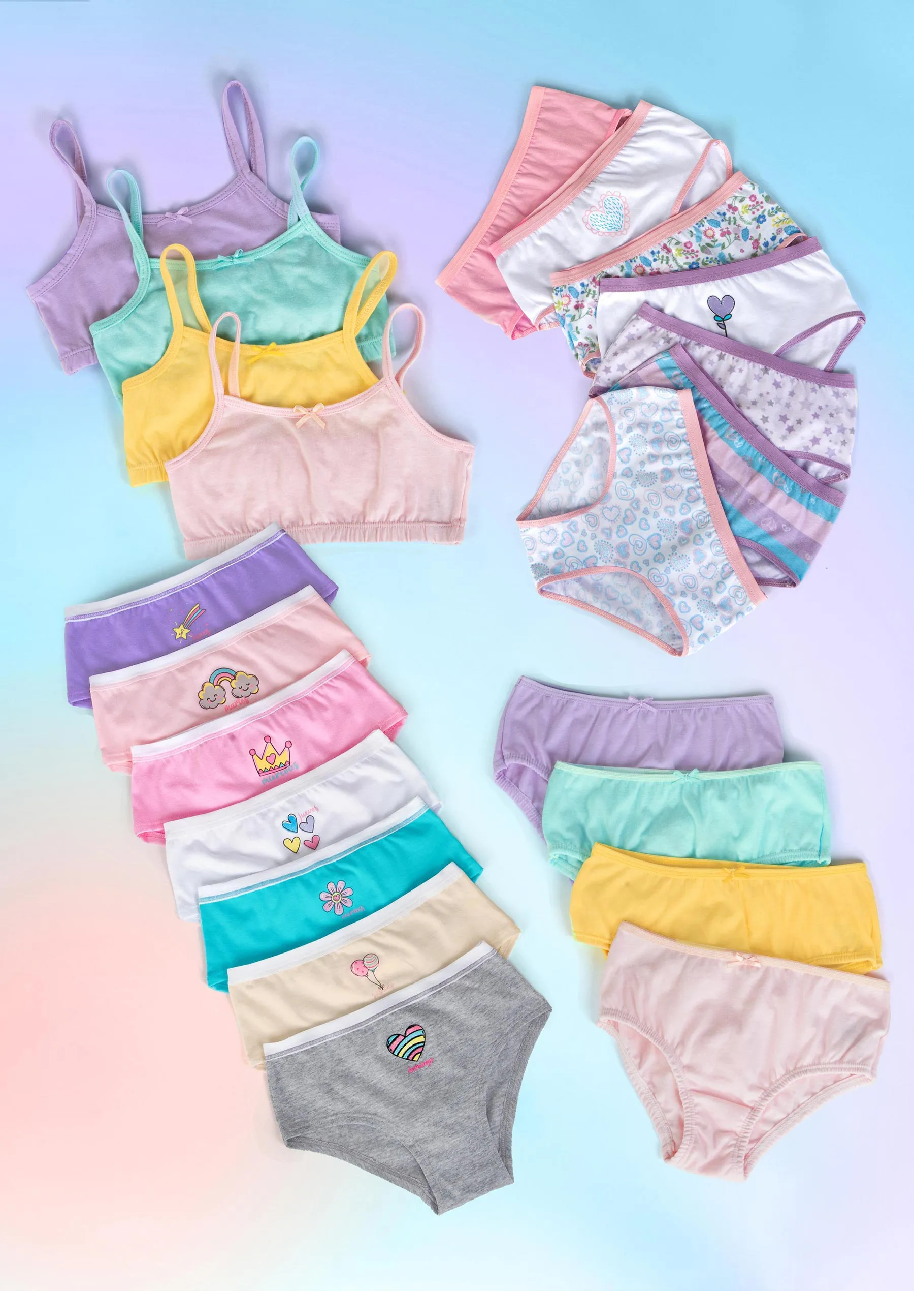 PACK ROPA INTERIOR ANDREA GIRLS PARA NIÑA 65627