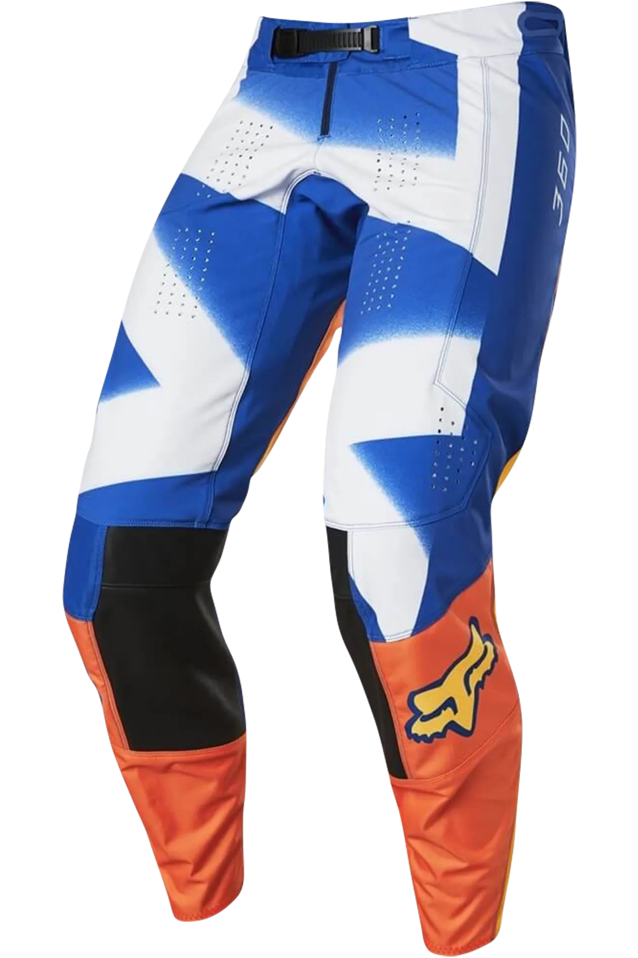 Pantalones de Cross FOX 360 RKANE Naranja-Azul