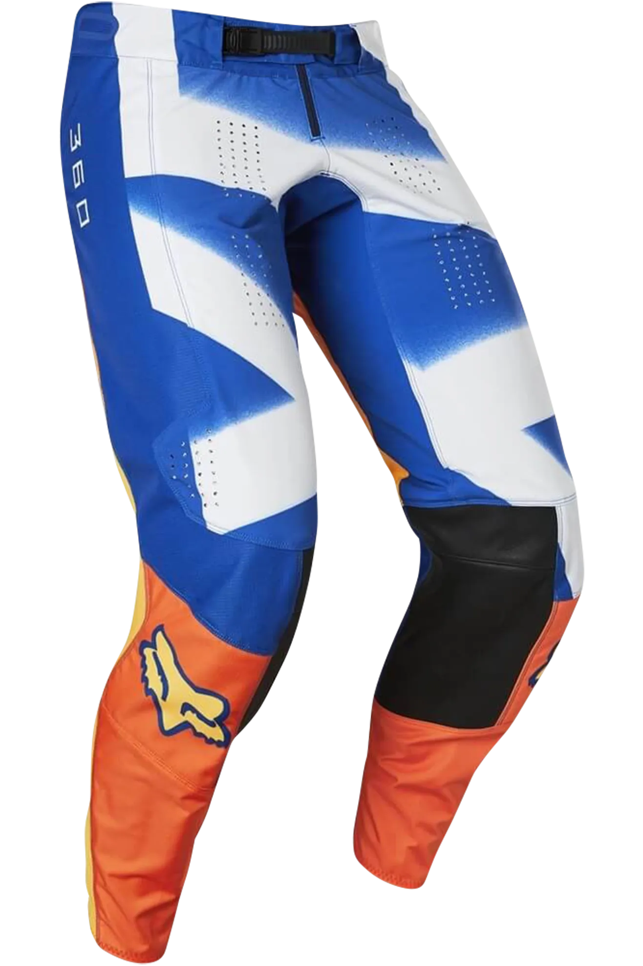 Pantalones de Cross FOX 360 RKANE Naranja-Azul