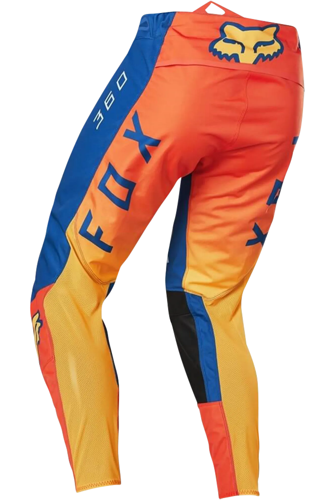 Pantalones de Cross FOX 360 RKANE Naranja-Azul