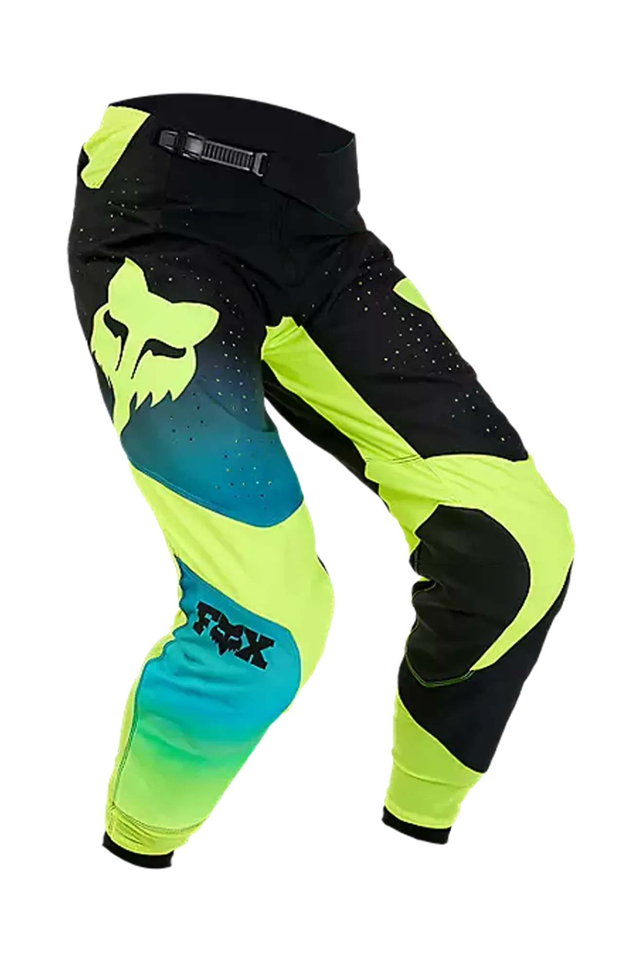 Pantalones de Cross FOX 360 Streak Negro-Amarillo