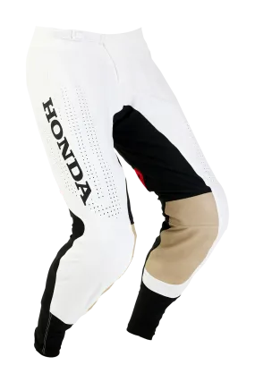 Pantalones de Cross Fox Flexair Honda Negro-Blanco