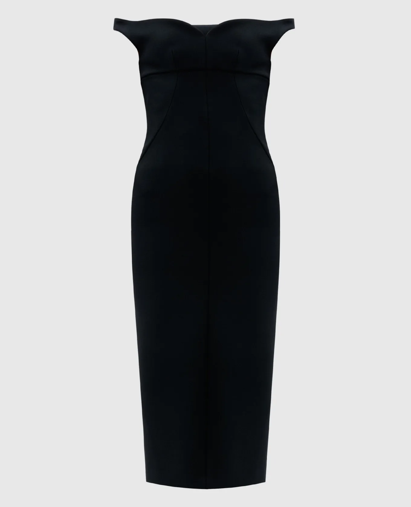 Philosophy di Lorenzo Serafini Black sheath dress