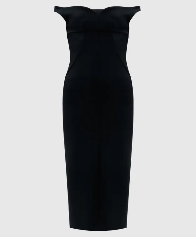 Philosophy di Lorenzo Serafini Black sheath dress