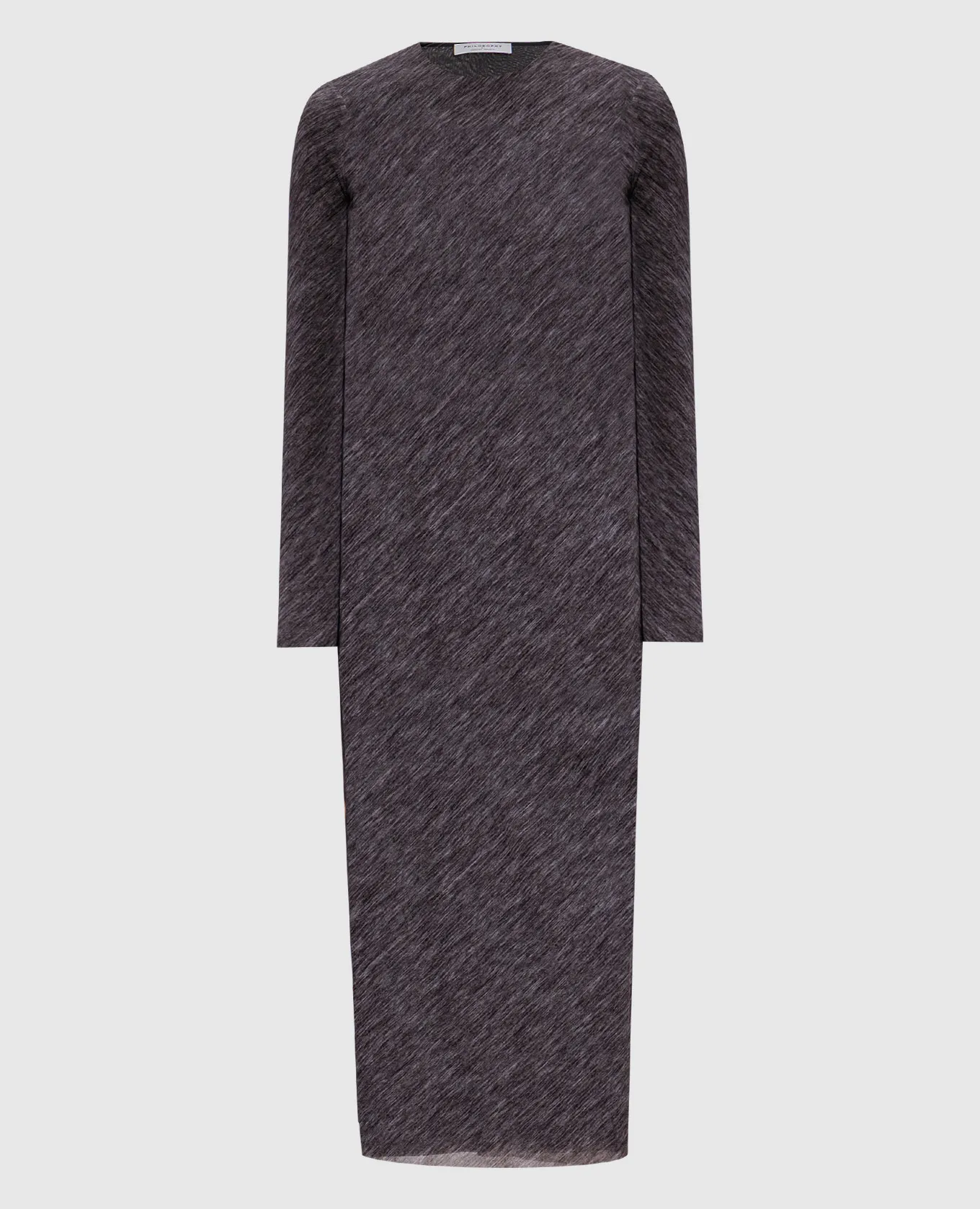 Philosophy di Lorenzo Serafini Gray dress