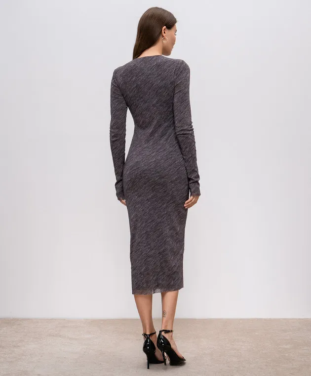 Philosophy di Lorenzo Serafini Gray dress