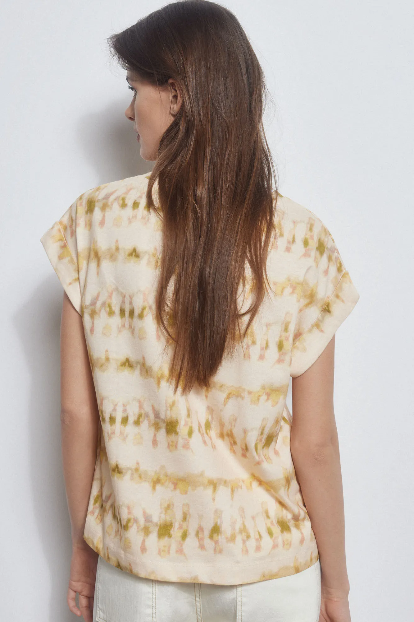 Printed short-sleeved t-shirt