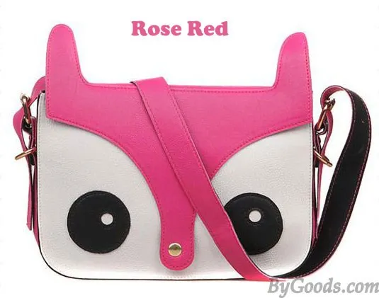  Retro Owl Fox  Messenger Handbags