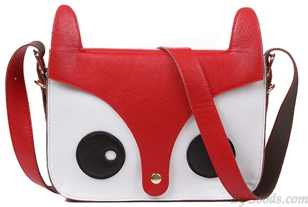  Retro Owl Fox  Messenger Handbags