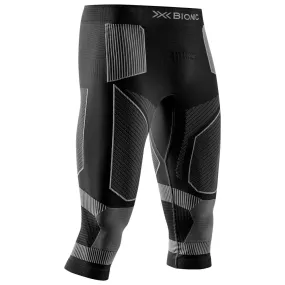 Ropa interior técnica X Bionic Code Energy Accumulator Light Pants 3/4 Black Light Grey