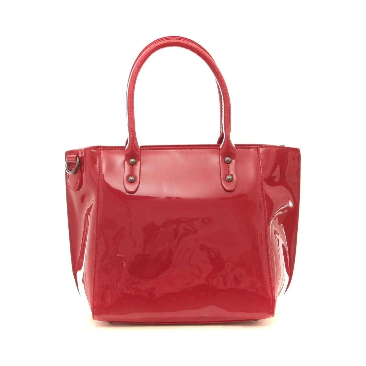 Sac Jonc Stud 3 rouge