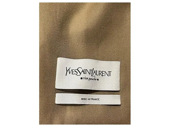 SAINT LAURENT Chaquetas T.Algodón S Internacional Castaño 