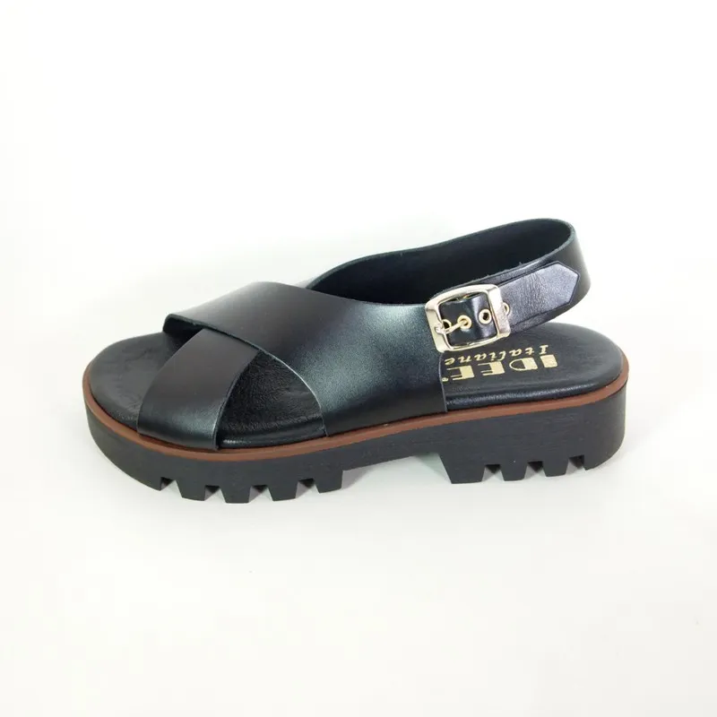 Sandalias Idee Italiane Compio 04 Negro