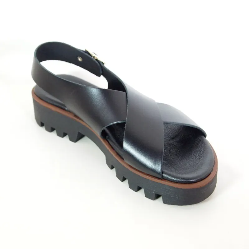 Sandalias Idee Italiane Compio 04 Negro