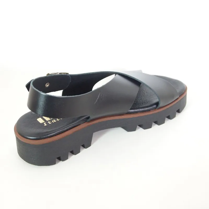 Sandalias Idee Italiane Compio 04 Negro