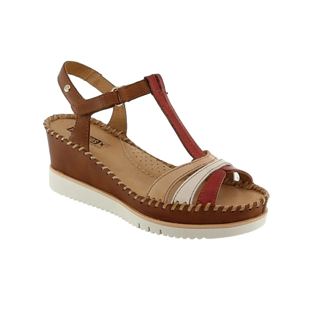 Sandalias Pikolinos Aguadulce Rojo