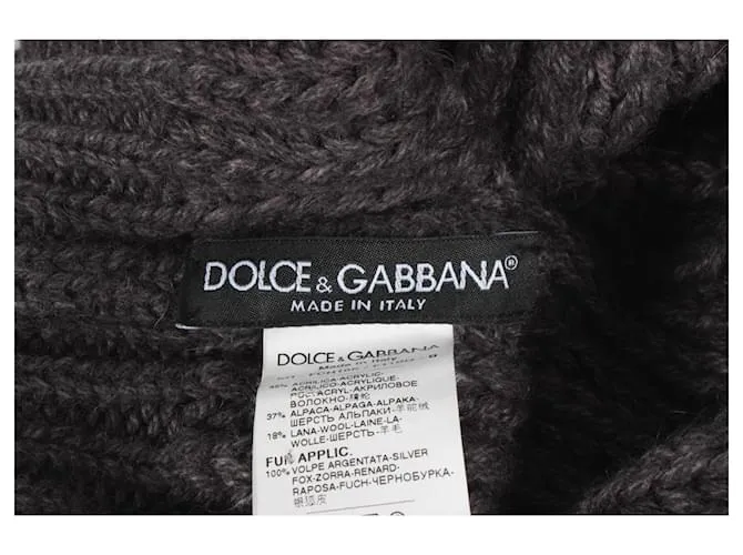 sombrero dolce & gabbana Gris 