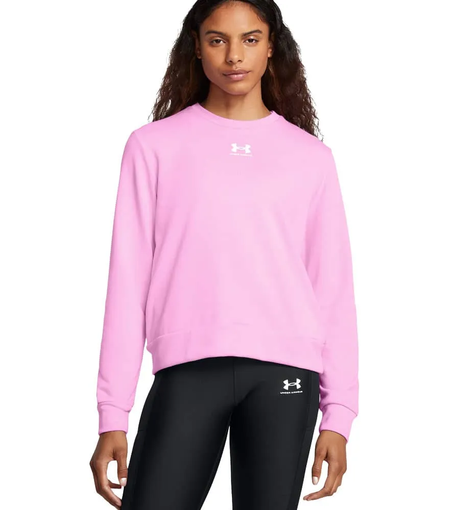 Sudadera Fitness_Mujer_UNDER ARMOUR Rival Terry Crew