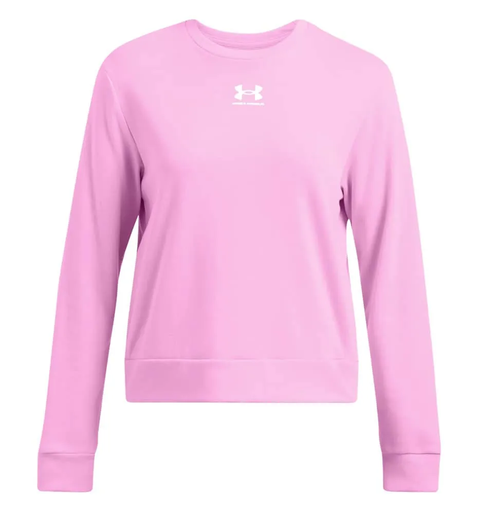 Sudadera Fitness_Mujer_UNDER ARMOUR Rival Terry Crew