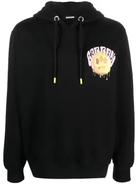 SUDADERA PRINT NEGRA