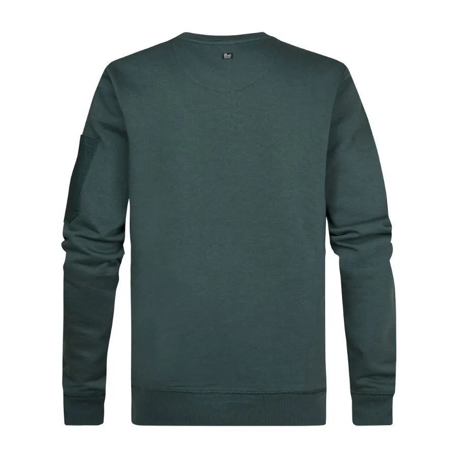  Sudaderas Petrol Men Sweater Round Neck