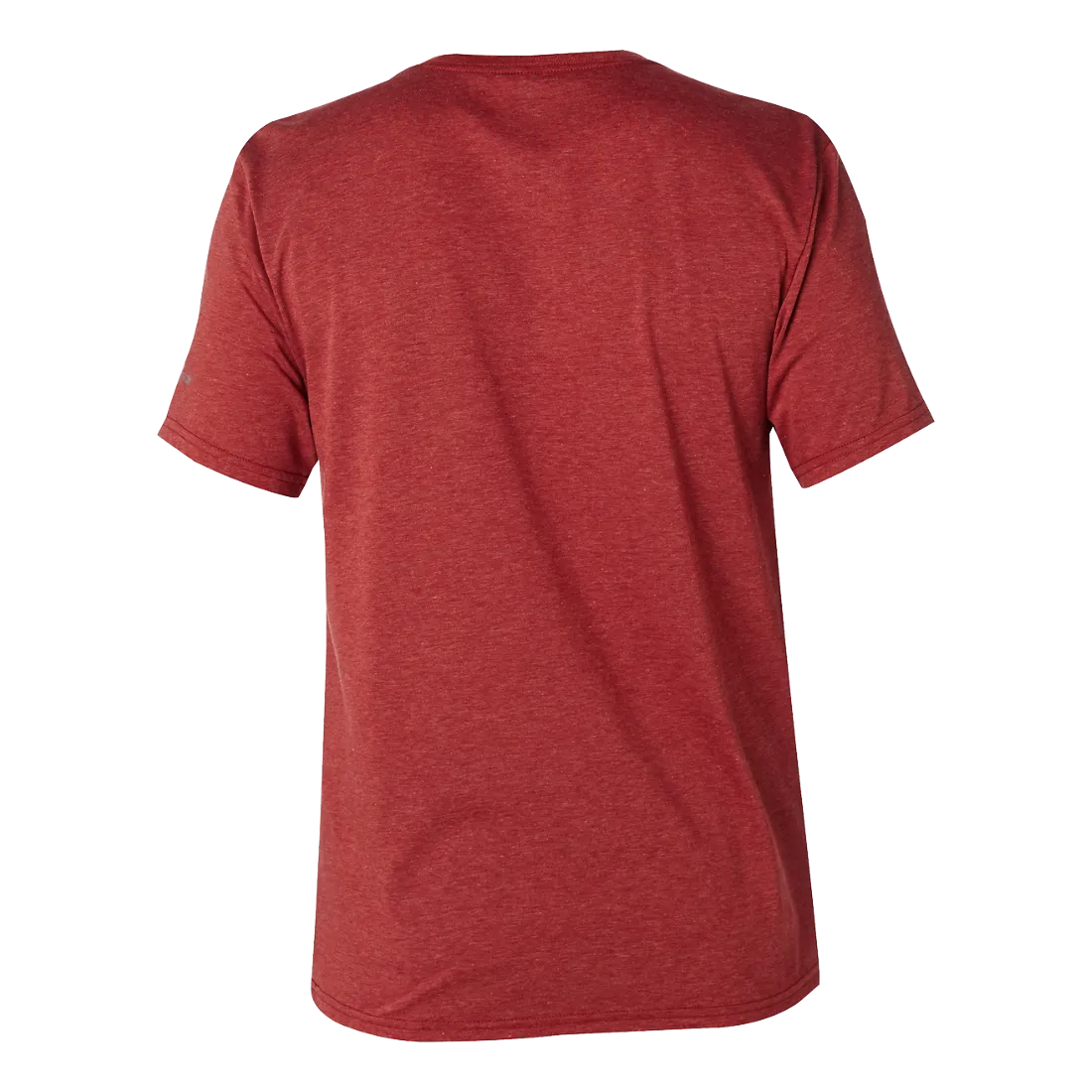 T-SHIRT FOX PASSED UP htr burgundy