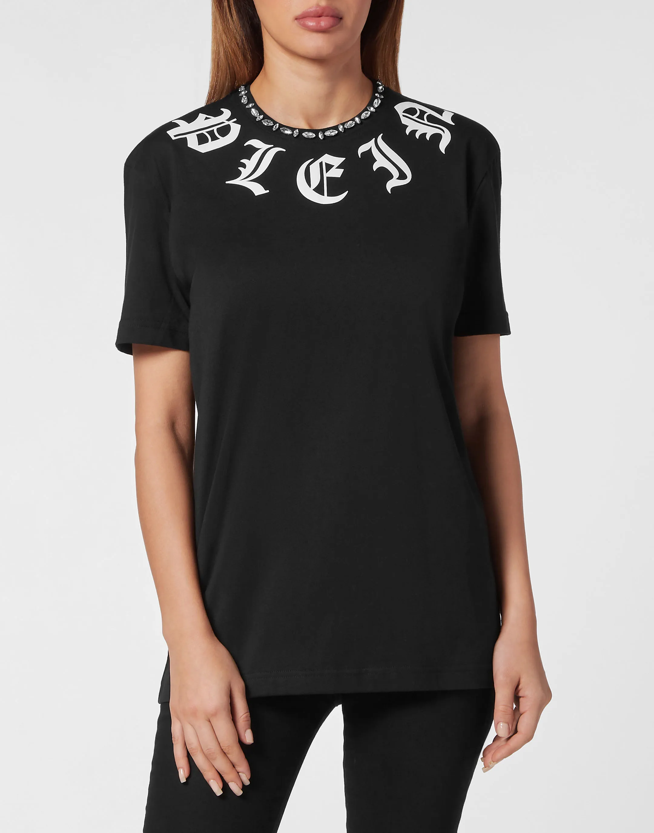 T-Shirt Regular Fit Gothic Plein