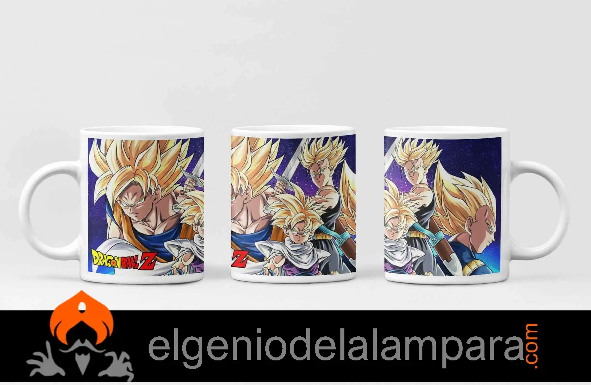 Taza Dragon Ball guerreros Z