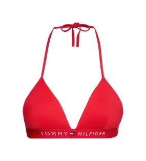 Top Bikini Relleno rojo