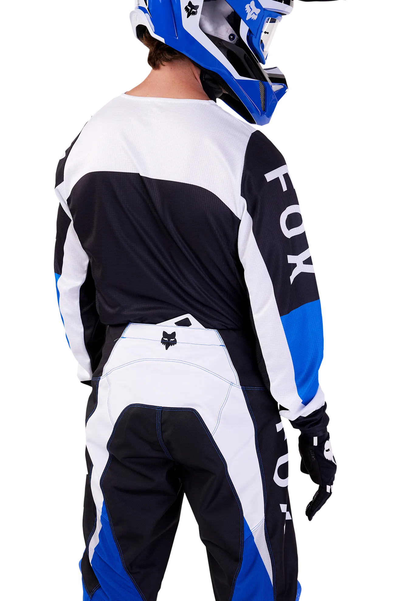 Traje de Cross FOX 180 Nitro Azul Maui