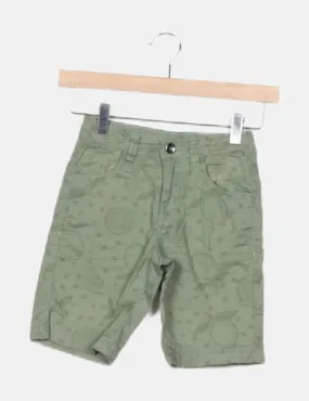 Tuc tuc Pantalón verde estampado