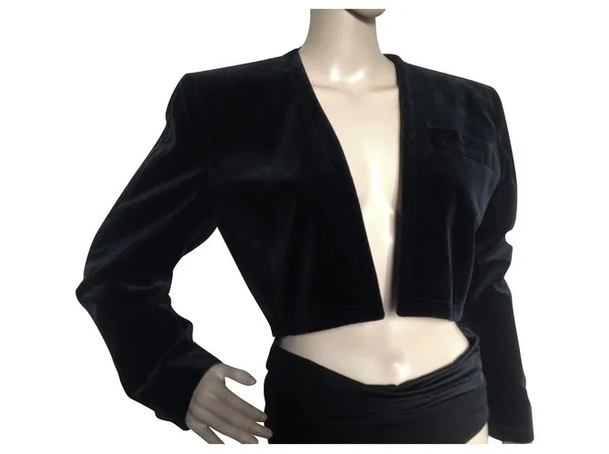 Yves Saint Laurent Chaquetas Negro 