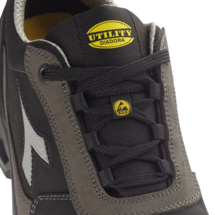 Zapatos de seguridad Diadora Shark Stable Impact Leather Low S3 SRC ESD